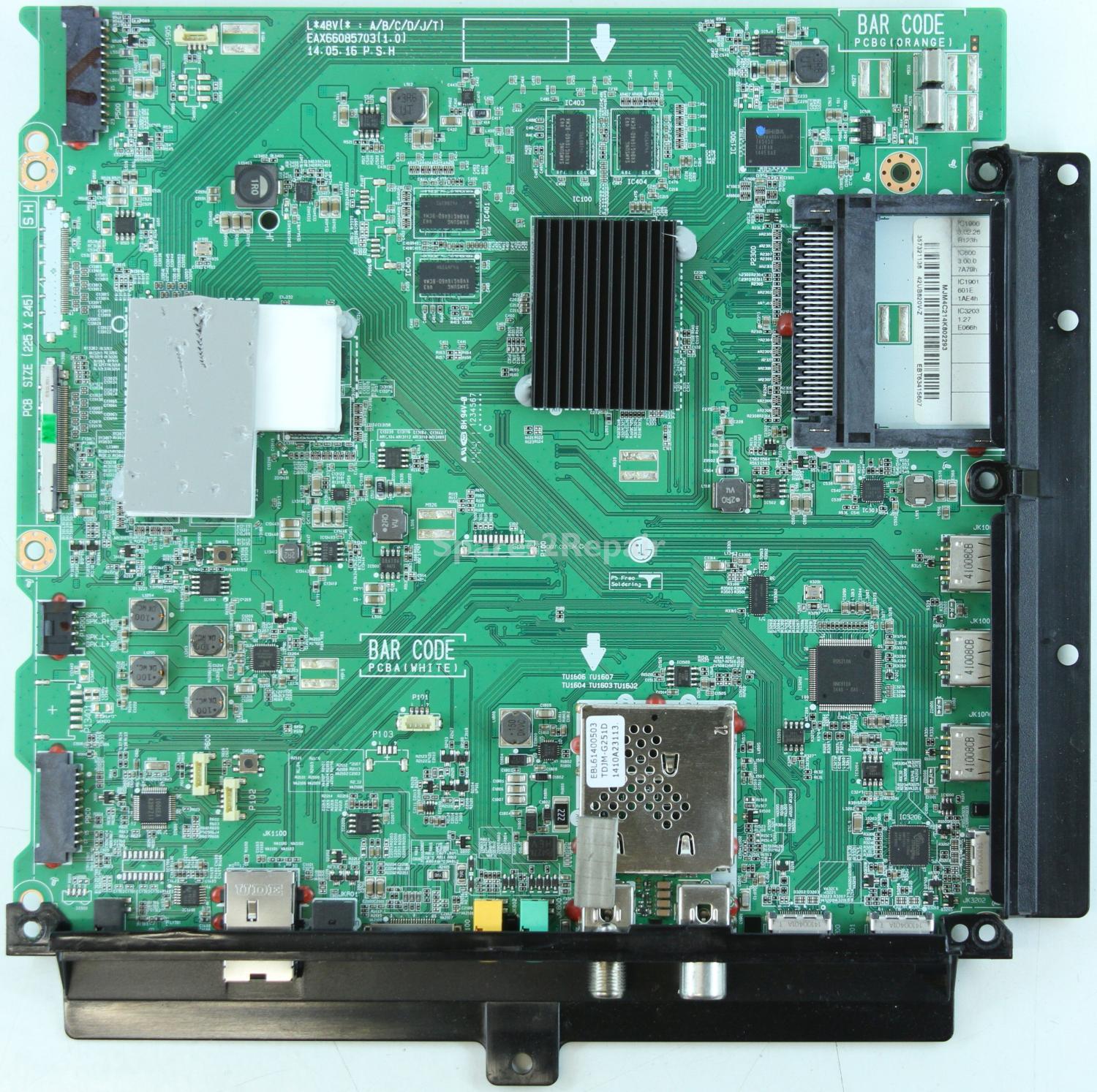 LG 42UB820V - Main AV - EBT63415602 - EAX66085703(1.0)