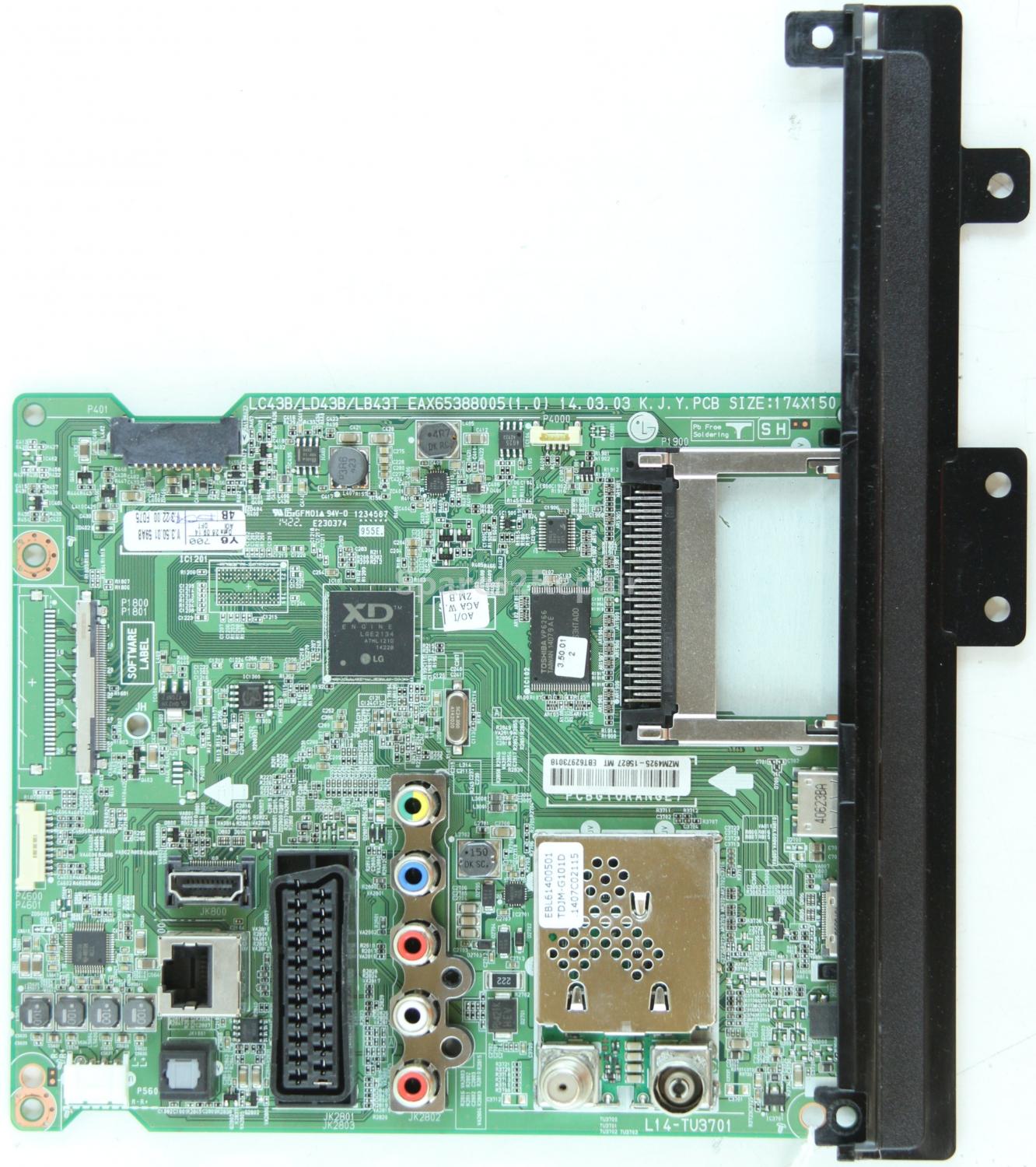LG 39LB561V - Main AV - EBT62973018 - EAX65388005(1.0) - LC43B/LD43B/LB43T - L14-TU3701