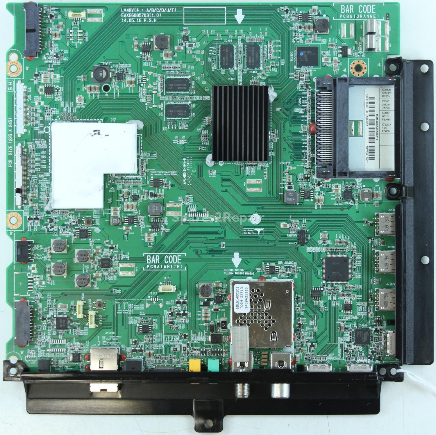 LG 42UB820V - Main AV - EBT63415607 - EAX66085703(1.0)