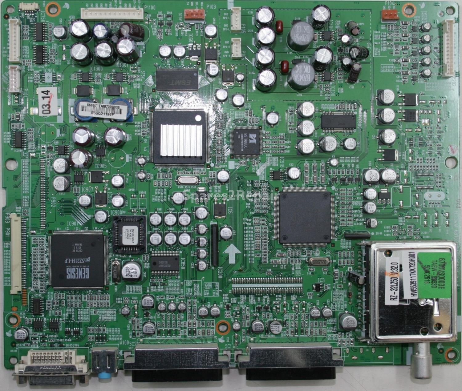 LG 32LZ55 - Main AV - 6870TC29A64 - 050405 - ML-041A