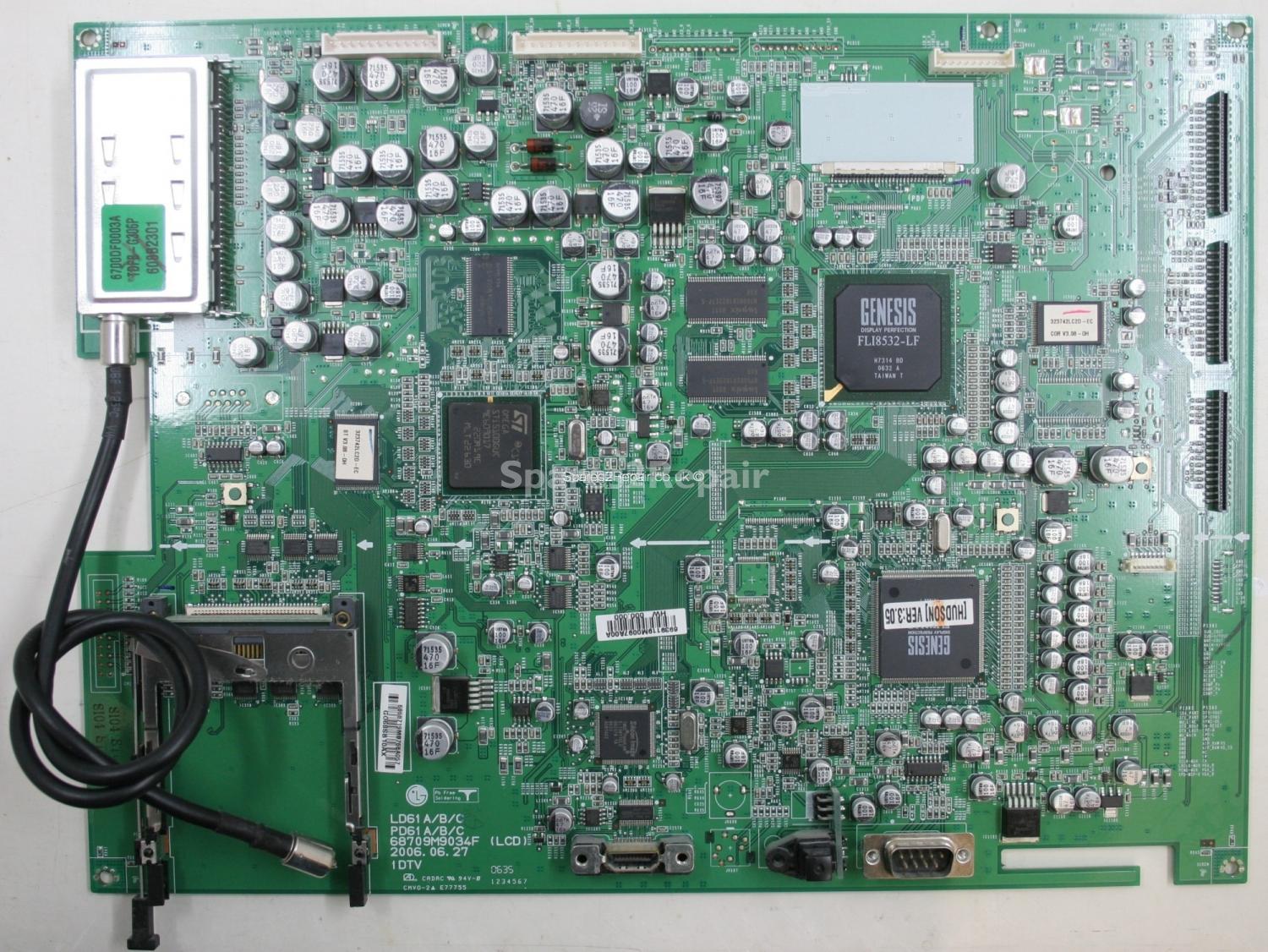 LG 37LC2B-EC - Main AV - 68709M9034F (LCD)