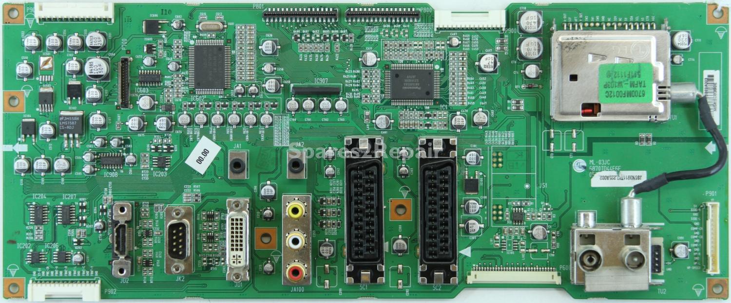 LG 37LP1D-EA - AV Inputs - ML-03JC - 6870TD44E6F