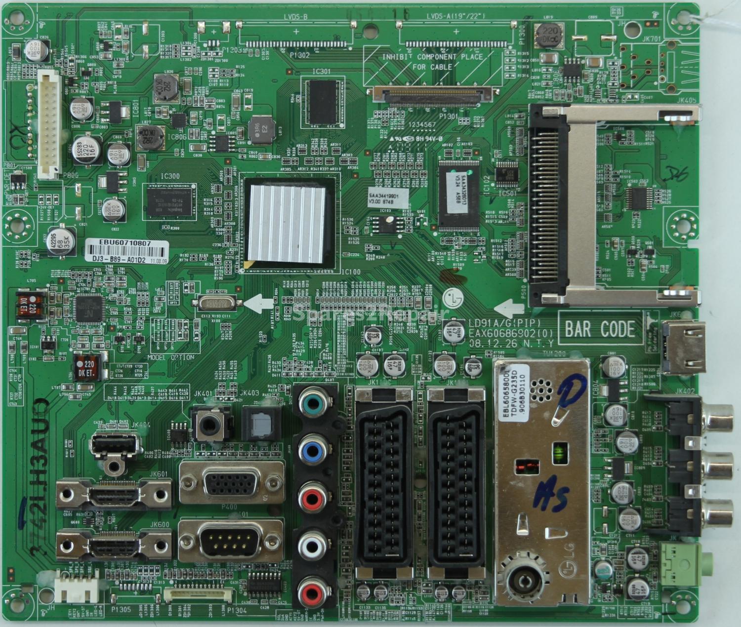 LG 42LH3000 - Main AV - EAX60686902(0) - EBU60710807 - LD91A/G(PIP)