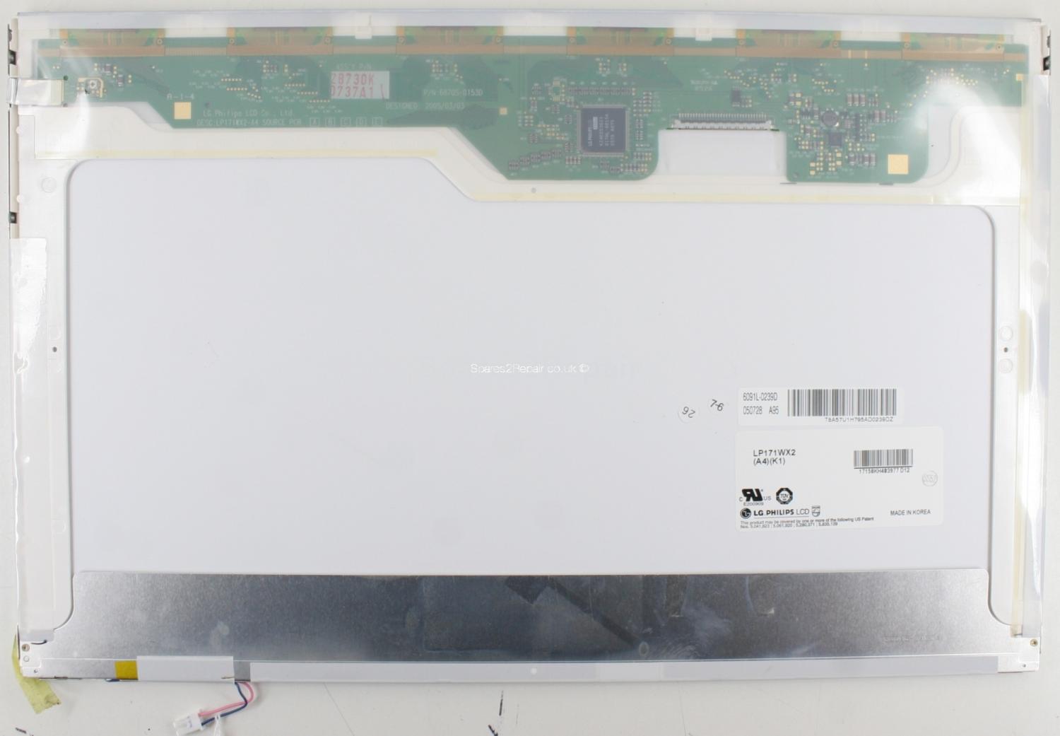 LG Philips LCD - 17 Inch - LP171WX2 (A4)(K1) - Glossy - WXGA+ (1440x900)