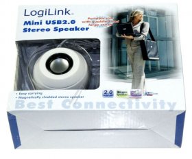 Logilink 2.0 Soundsystem Pc Speakers - Usb Mini-stereolautsprecherset
