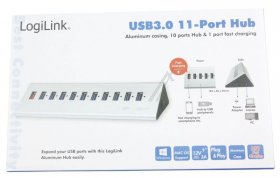 Logilink Hub-usb - Usb3.0 Hub 10-port