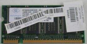 Nanya 256Mb PC-2700S DDR-333 Laptop Memory