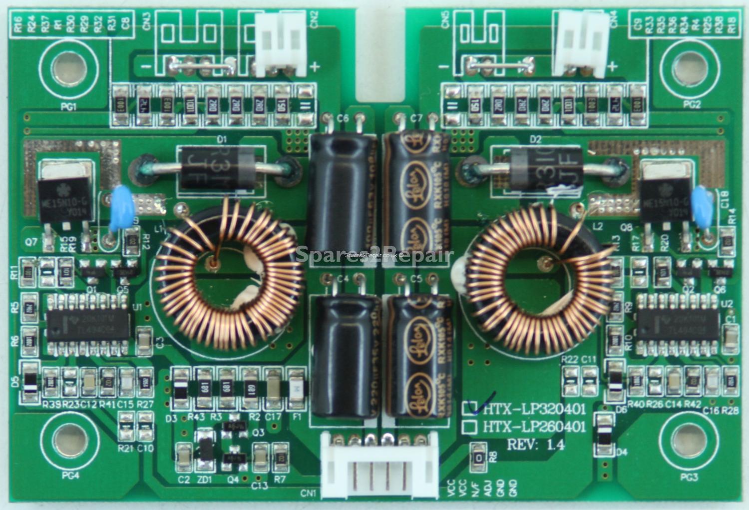 Neon C32100DVB - LED Driver Board - HTX-LP320401 - REV: 1.4