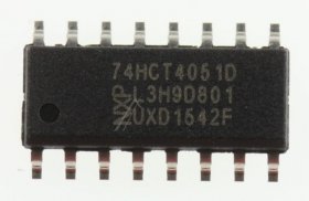 Nxp Operational Amplifier Ic - 74hct4051d Ic 74hc Cmos 4051, Smd Soic-16