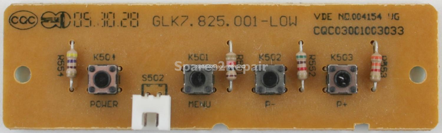 Onn 20LCDTV - Buttons - GLK7-825-001-LOW