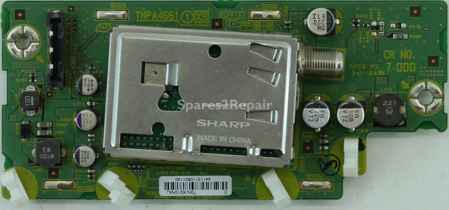Panasonic TX-37LZD81 - Satellite Input - TNPA4661 - TXN/XS10NXJ