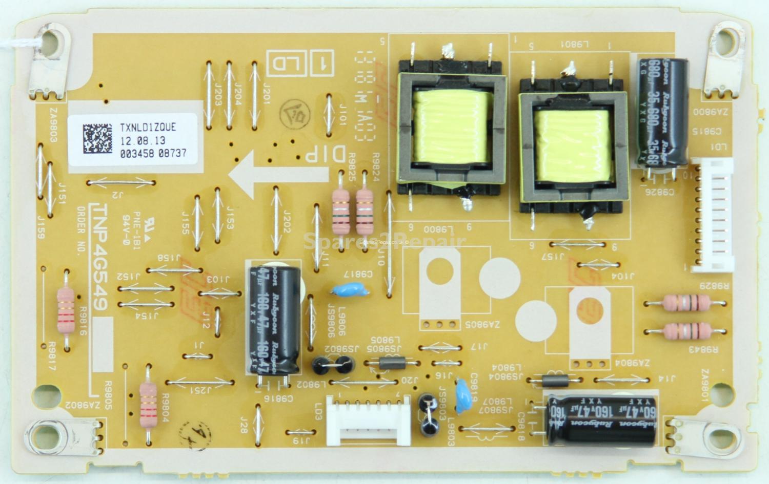 Panasonic TX-L42B6B - LED Driver Board - TNP4G549 - TXNLD1ZQUE