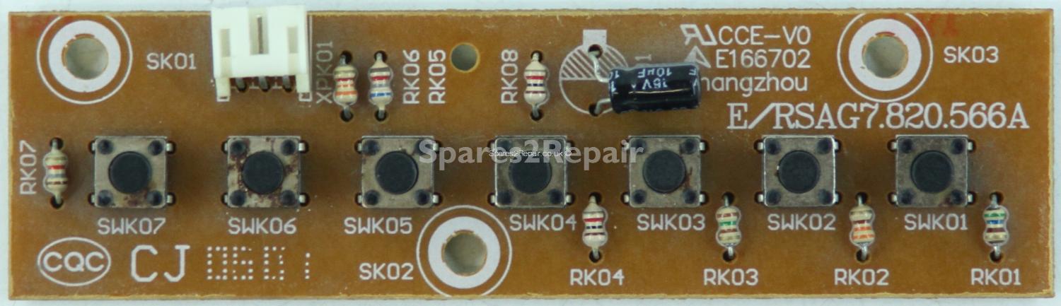 Relisys RLT32AG20 - Buttons - E/RSAG7.820.566A