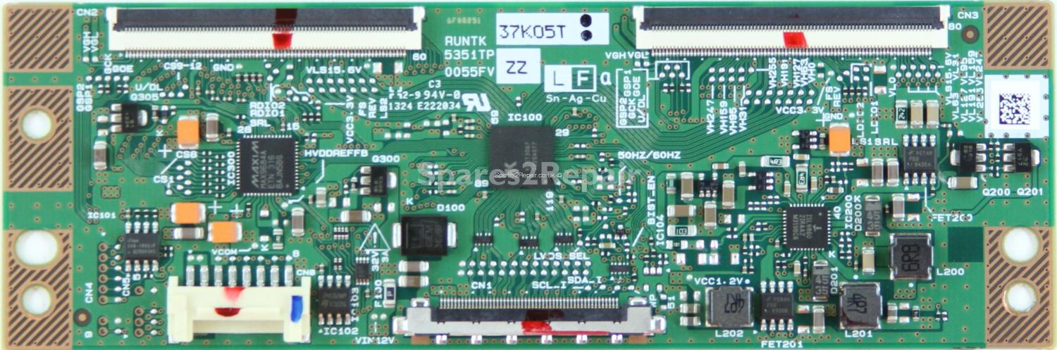 Samsung UE40F5300AK - T-Con - RUNTK5351TP - RUNTK0055FV - ZZ