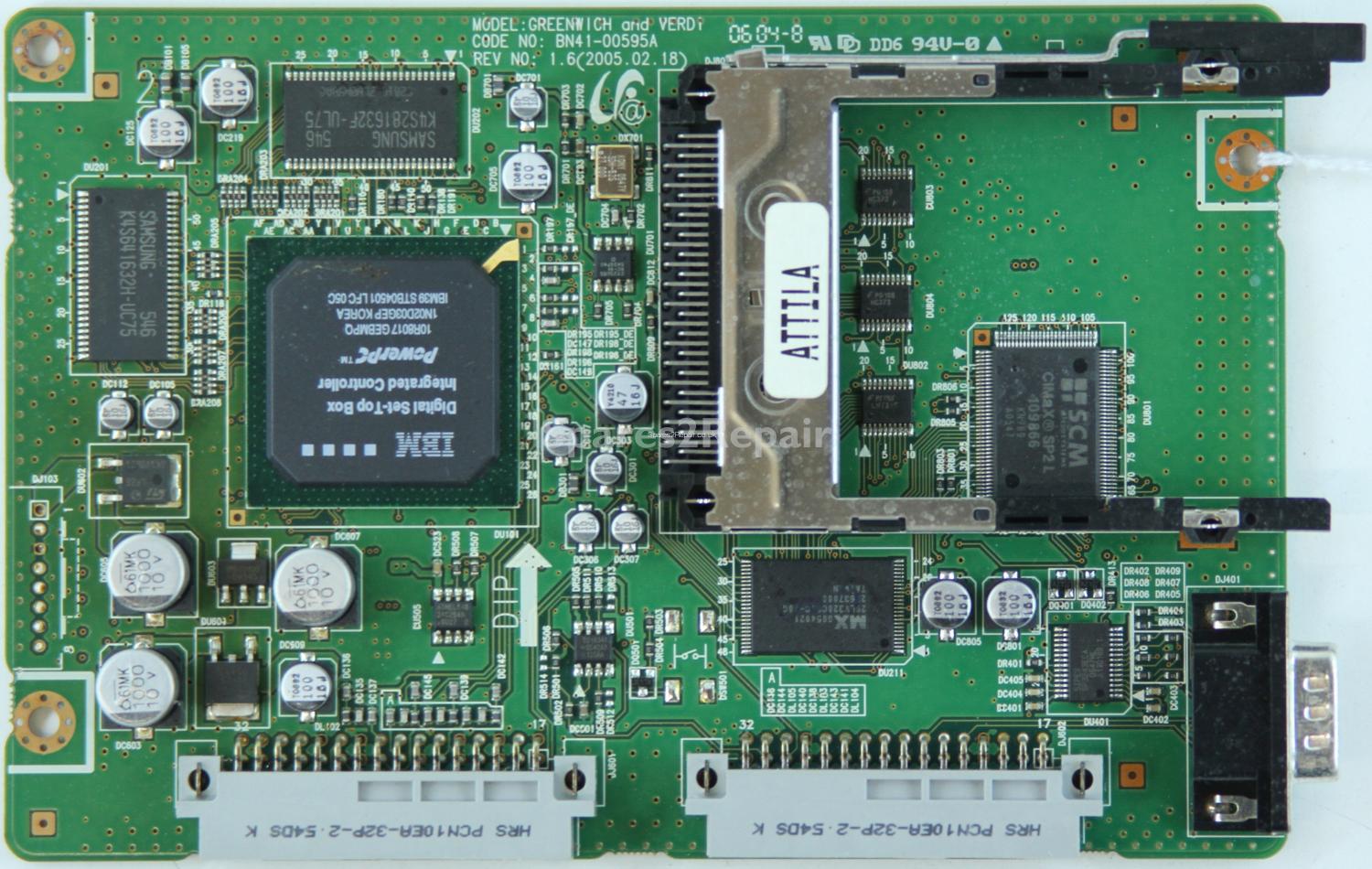 Samsung LE32R41BD - Card Reader - BN41-00595A - Rev 1.6