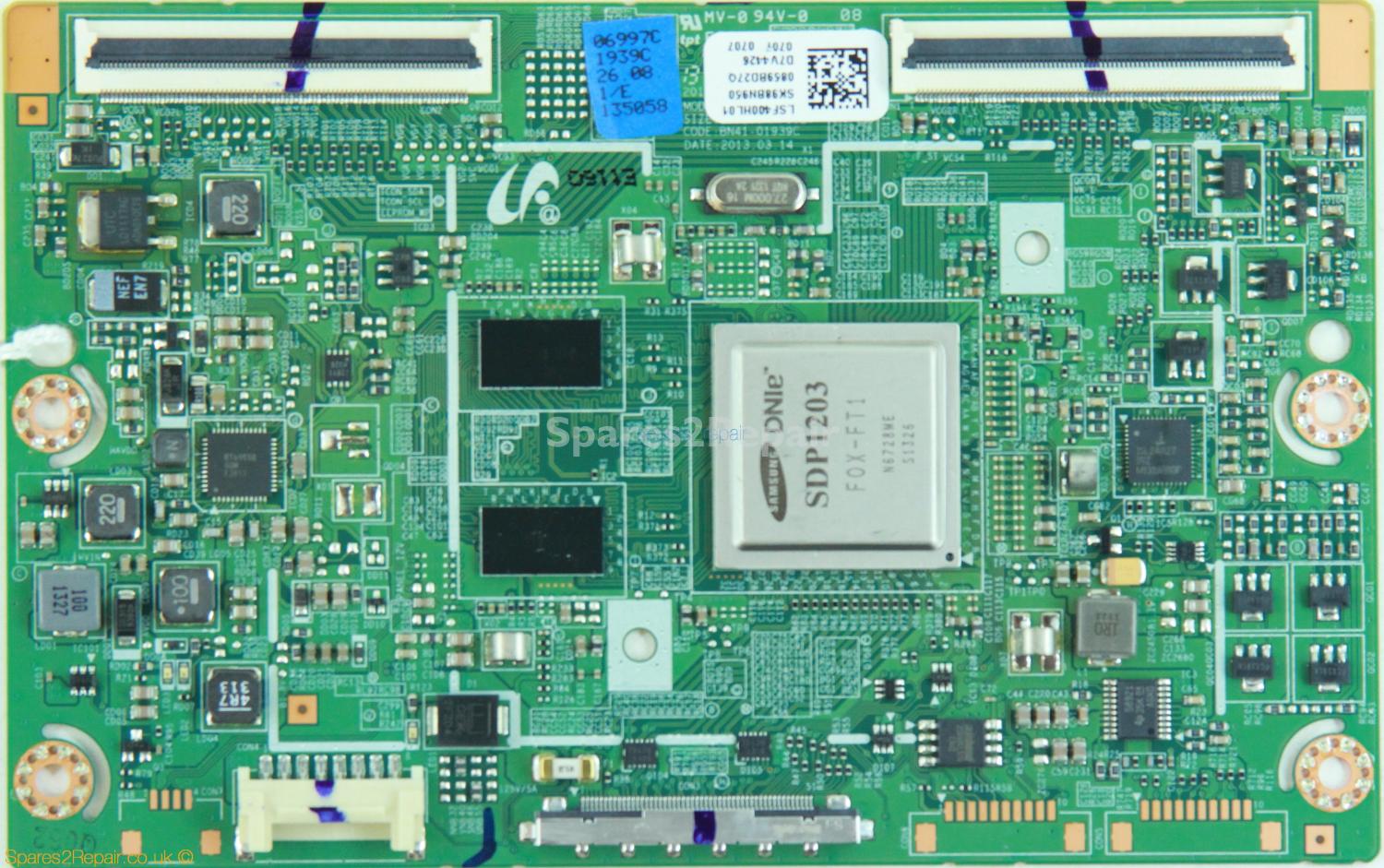 Samsung UE40F8000ST - T-Con - BN97-06997C - BN95-00859B - BN41-01939C - LSF400HL01