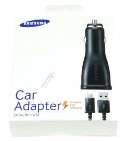 Samsung Car Charger Lead - Samsung Fast Car Charger Micro-usb Usb-port Black