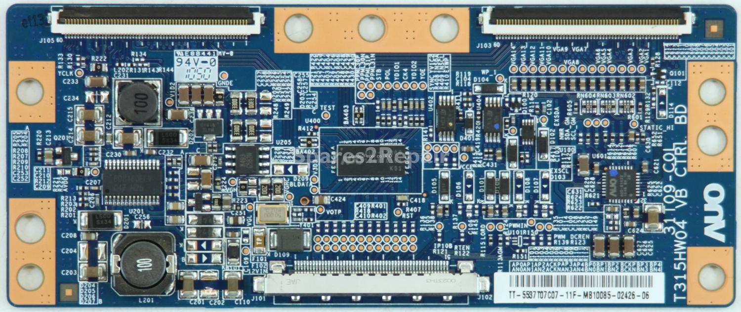 Samsung 37 Inch LED - T-Con - 55.37T07.C07 - 31T09-C0L - T315HW04 VB CTRL BD