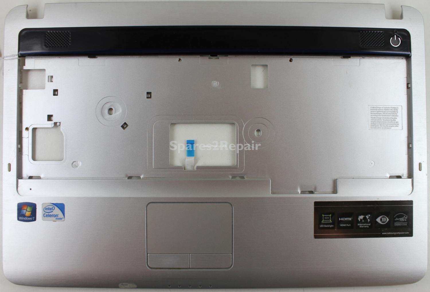 Samsung R530 - Palmrest & Touchpad (Grade B) - BA75-02371A - Rev:A01 - BA81-08506A