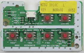 Sanyo CE30LD3-B - Buttons - PWB,KEY-SW,N2DJ - B10N0820D - N2DJ 1010C - N0860D