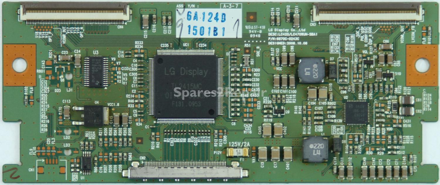 Sanyo CE42FD47-B - LVDS - 6870C-0243C - 6871L-1501B - LC420/LC470WUN-SBA1