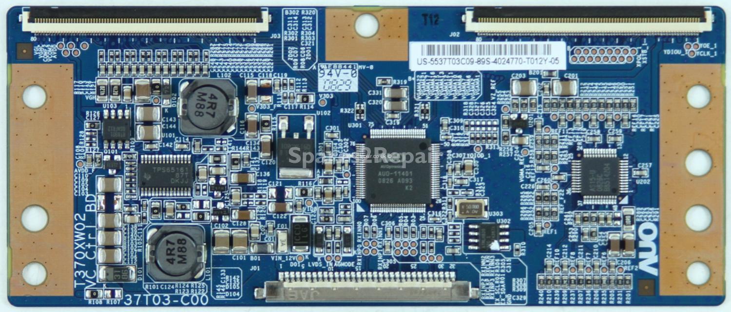 Sony KDL-37V4000 - T-Con - 55.37T03.C09 - 37T03-C00 - T370XW02 VC Ctrl BD