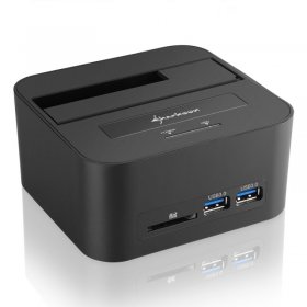 Sharkoon Hard Drive Dockingstation - Quickport Xt Hc Pro Dockingstation