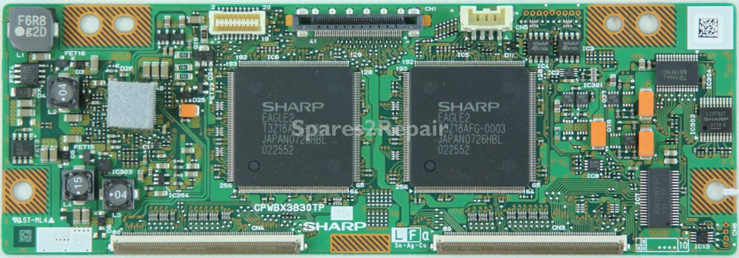 Sharp LC-37X20E - T-Con - CPWBX3830TP XB
