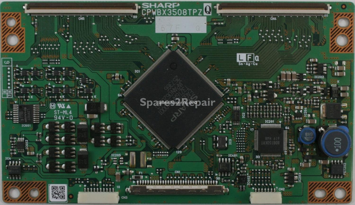 Sharp LC-37GD8E - LVDS - CPWBX3508TPZ Q