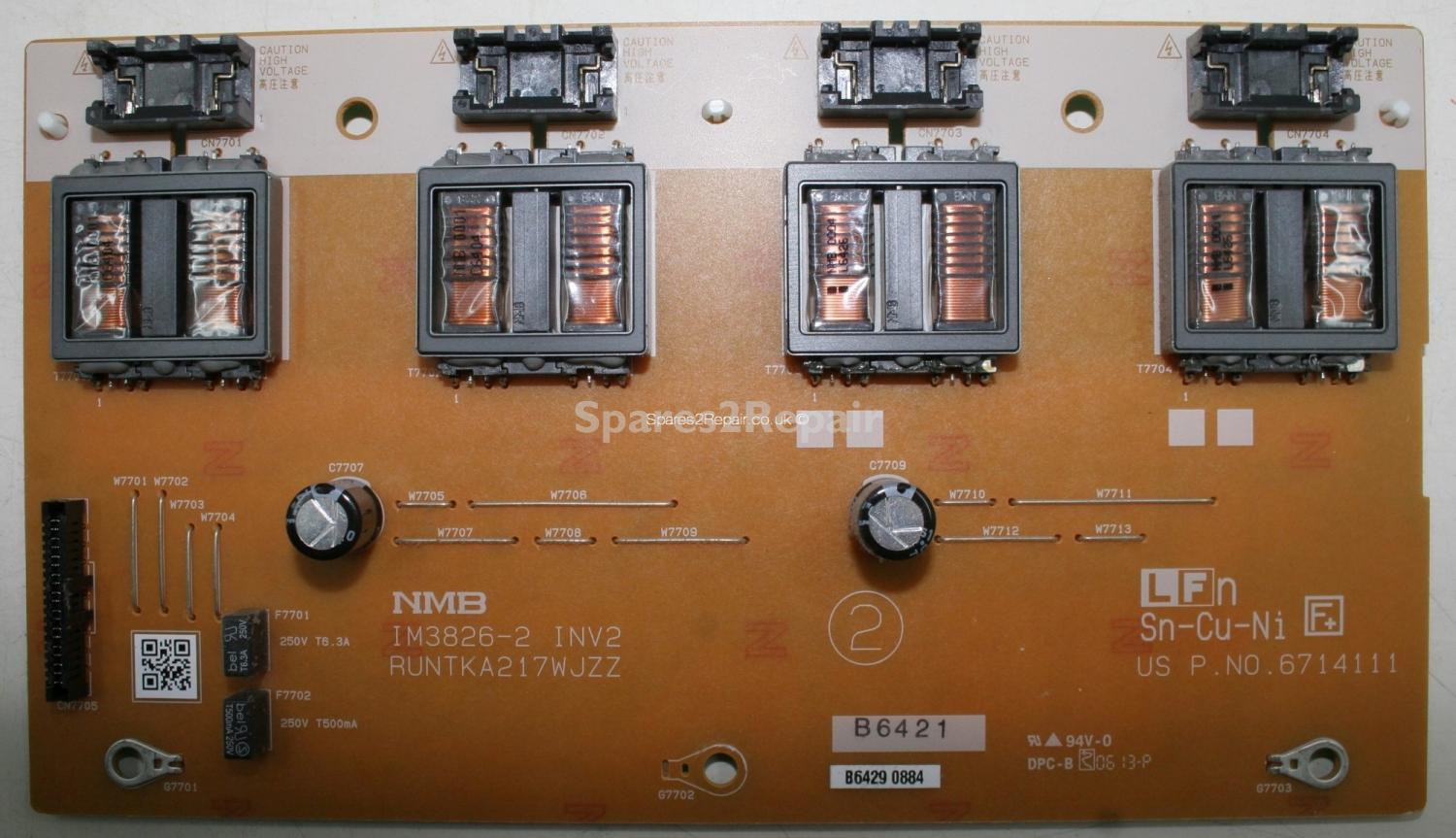 Sharp LC-37GD9E - Inverter - RUNTKA217WJZZ - IM3826-2 INV2