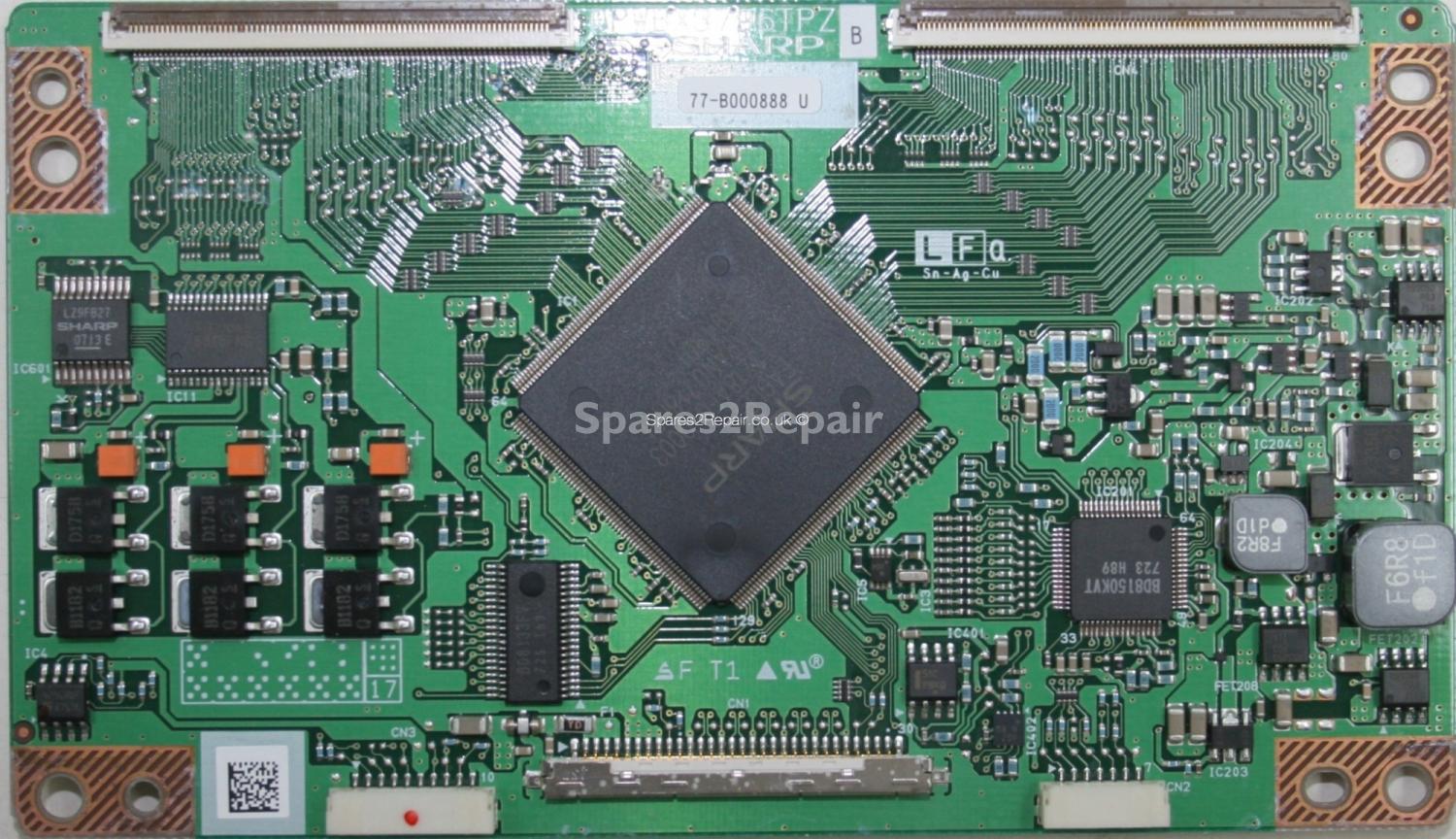 Sharp LC-42AD5E-BK - LVDS - CPWBX3796TPZ B