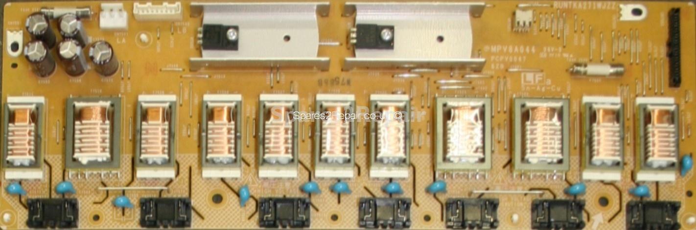 Sharp LC-42XD1EA - Inverter - MPV8A044 - PCPV0047 6ZB - RUNTKA27