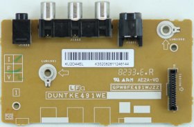 Sharp LC-32D44E-BK - AV Inputs - DUNTKE491WE - QPWBFE491WJZZ - KU2D44EL