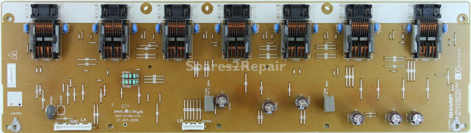 Sharp LC-32P70E - Inverter - RDENC2299TPZZ(60) - QKITF0169SNP2