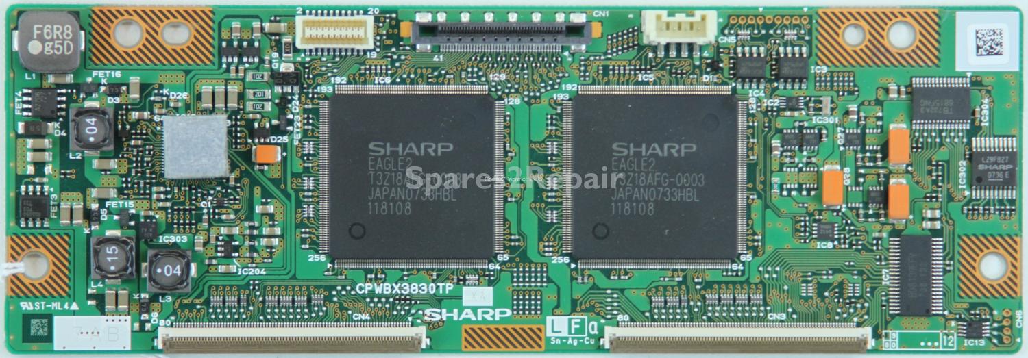 Sharp LC-32X20E - T-Con - CPWBX3830TP XA