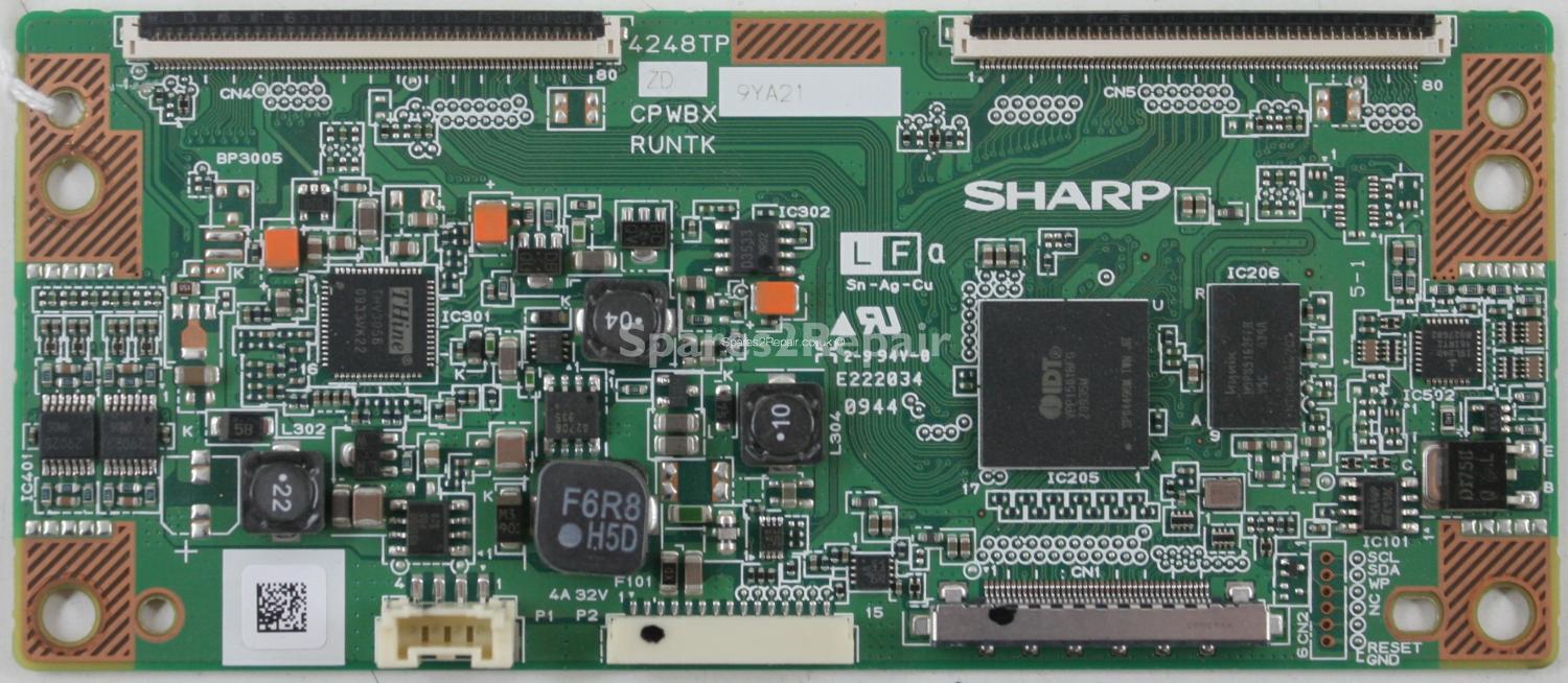 Sharp LC-40LE600E - T-Con - 4248TP ZD - CPWBX4248TPZD