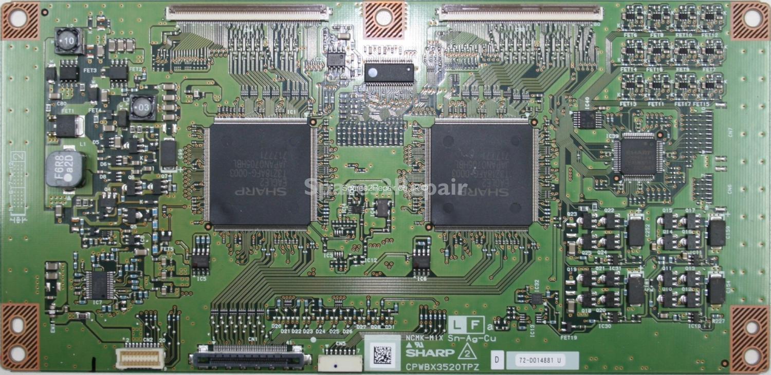 Sharp LC-42XD10E - LVDS - CPWBX3520TPZ D - NCMK-M1X