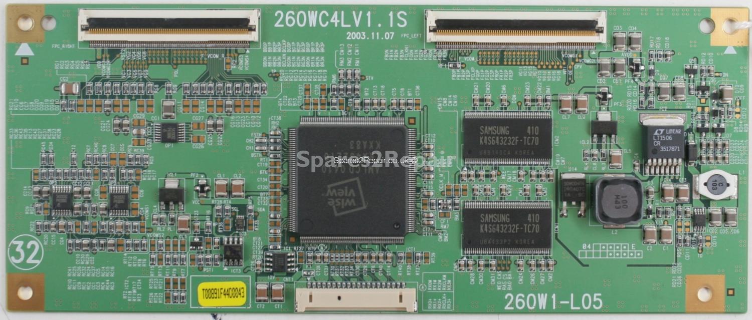 Sony KLV-26HG5 - T-CON - 260WC4LV1.1S - LJ94-00891F - 260W1-L05