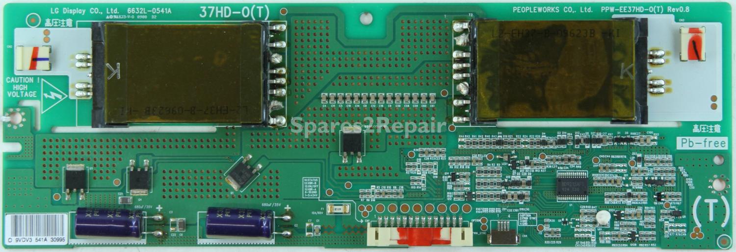 Toshiba 37AV615DB - Inverter - 6632L-0541A - 37HD-0(T) - PPW-EE37HD-0(T) Rev0.8