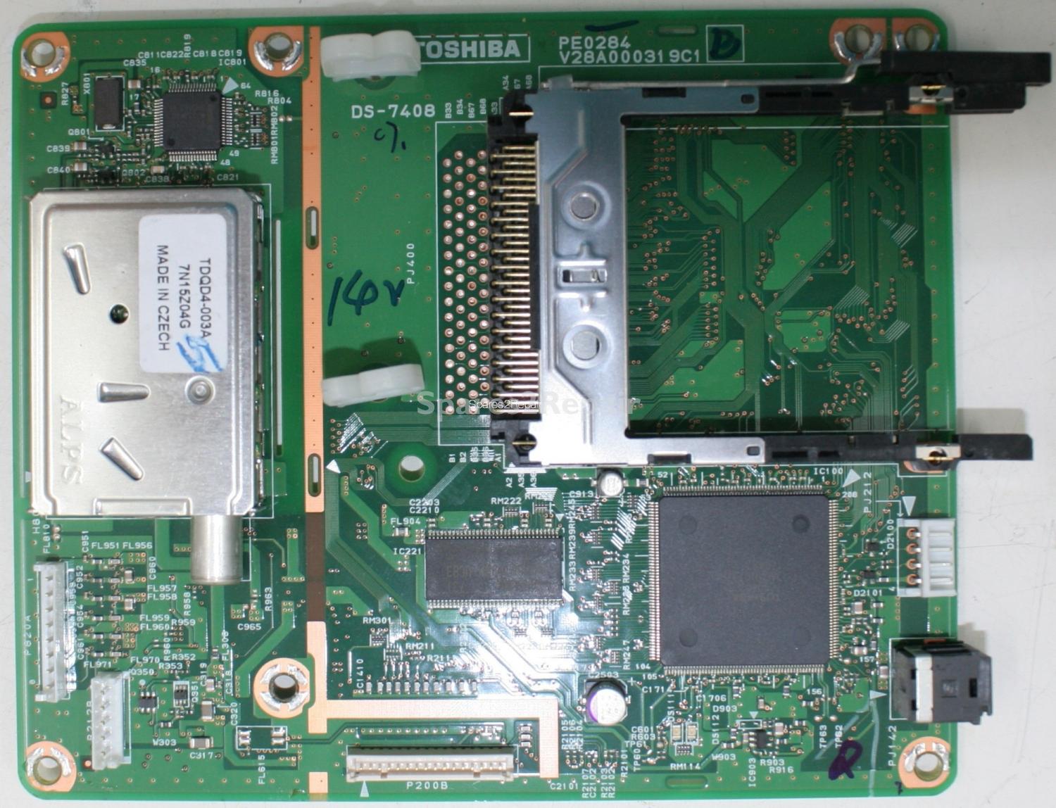 Toshiba 42Z3030D - Card Reader - PE0284 - V28A000319C1 B