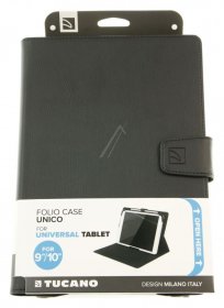 Tucano Tablet-pc Bags/cases - Tab-un910-bk Unico TablethÜlle FÜr 9 Bis 10 Tablets, Schwarz