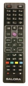 Vestel Ir remote Control - R-c 4849 R-c 4849 Salora (gray-s)(black-p)