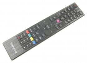 Vestel Ir remote Control - Rc4876 R-c 4876 Telefunken (gray-s)(black-p)