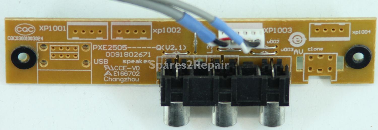 Wharfedale L26TA6A - Side AV - PXE2505------Q(V2.1) - 0091802671 - XP1003