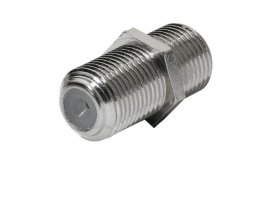 Wisi F-jack/f-jack Adaptor - Dv 46 F-doppelkupplung, 100 StÜck,